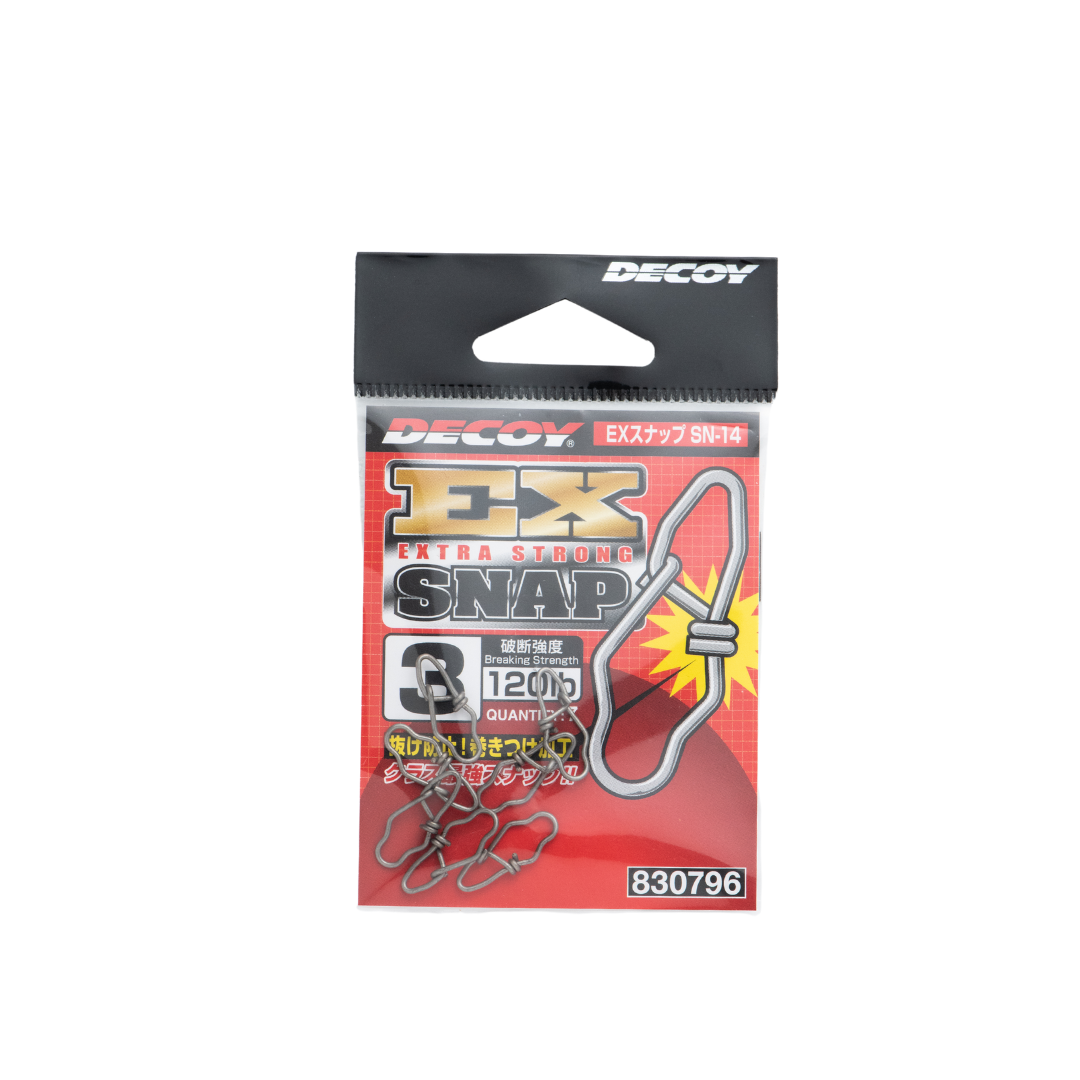 Decoy EX Snap (Size 3, 120 lb Breaking Strength)